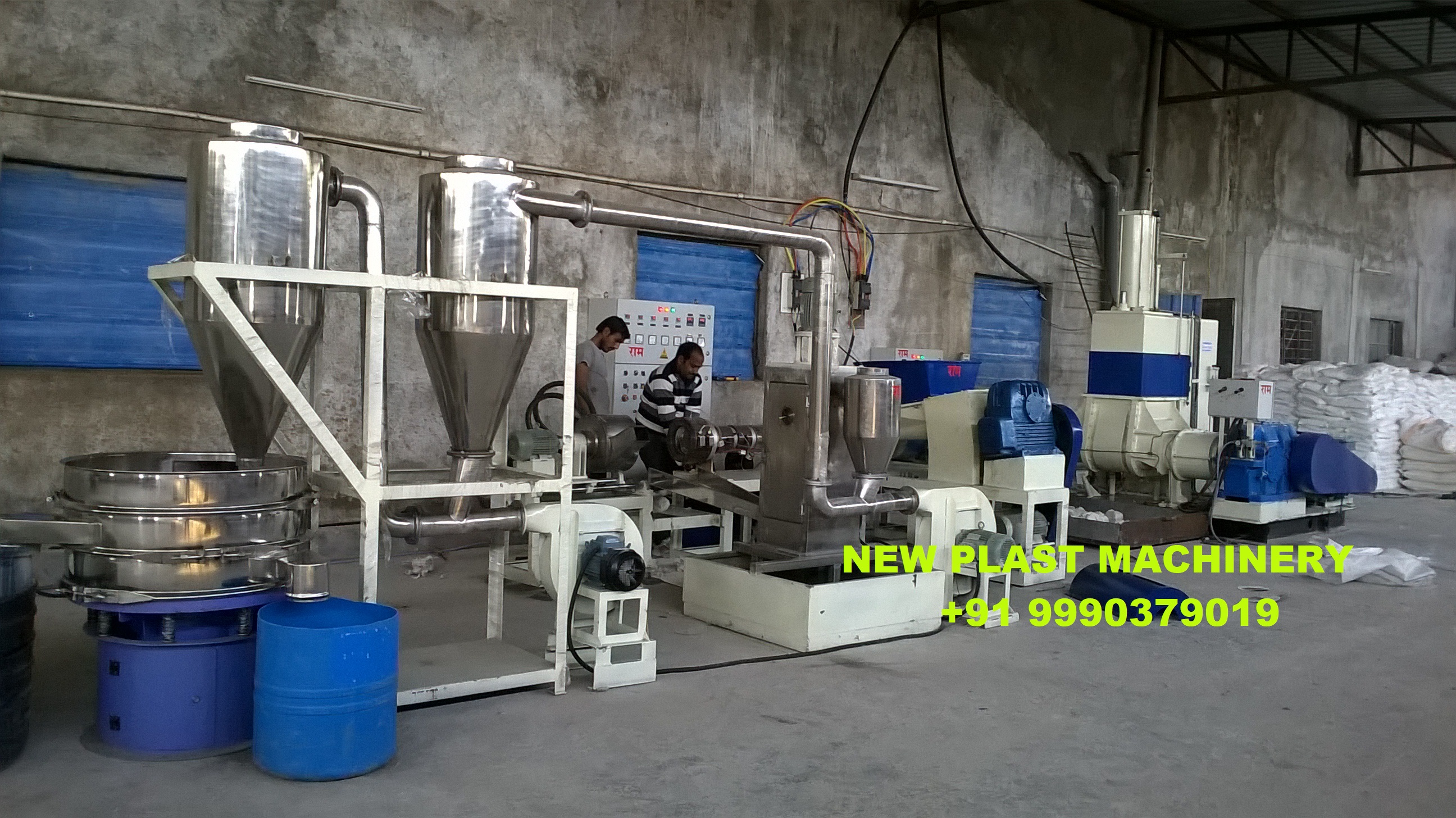 PP Raffia  Granule Making Machine